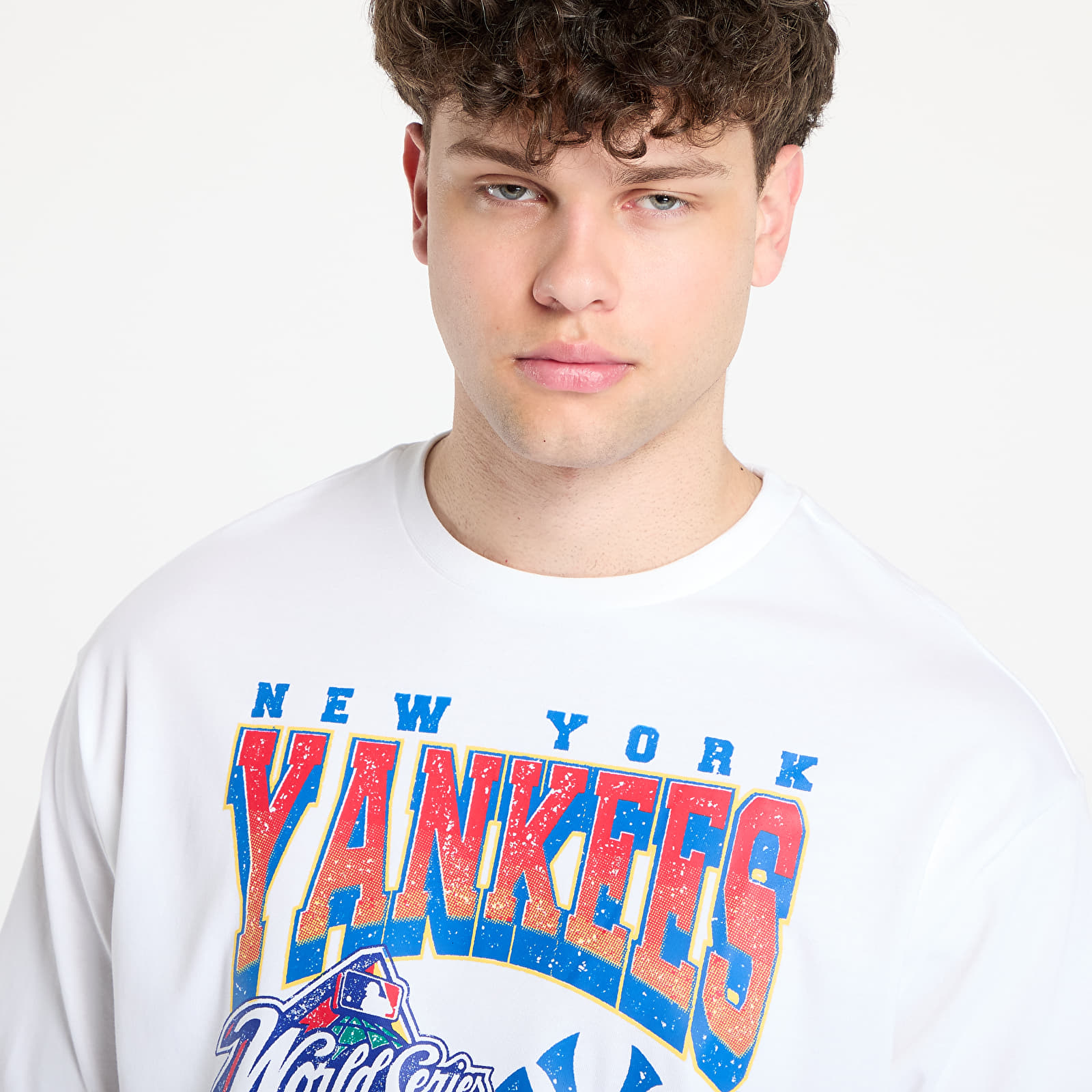 Camisetas hombre New Era New York Yankees World Series Oversized Tee UNISEX White