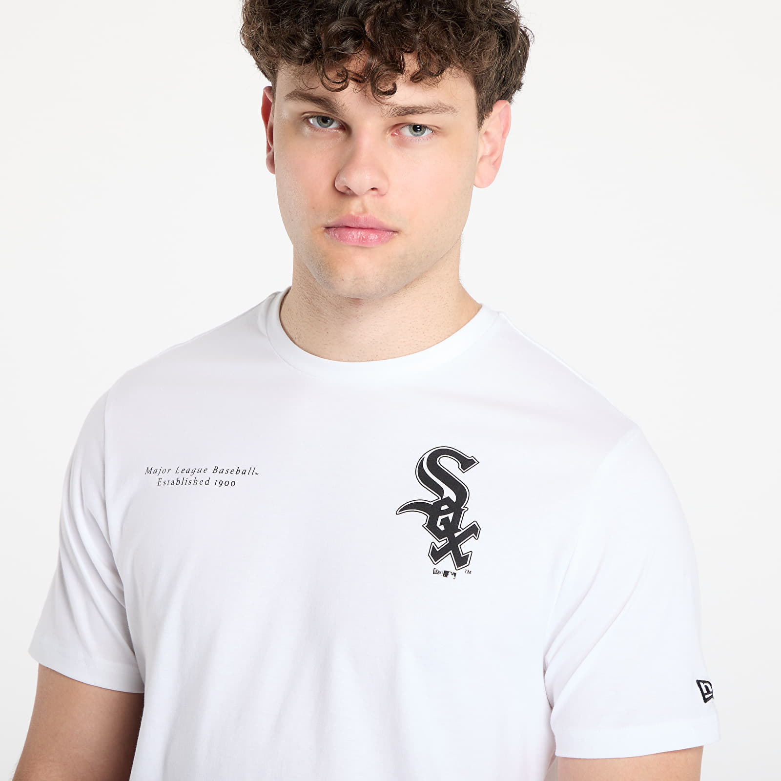 Camisetas New Era Chicago White Sox Arch Graphic Regular Tee UNISEX White