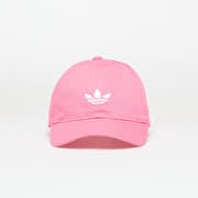 adidas Adicolor Classic Trefoil Baseball Cap Pink Fusion
