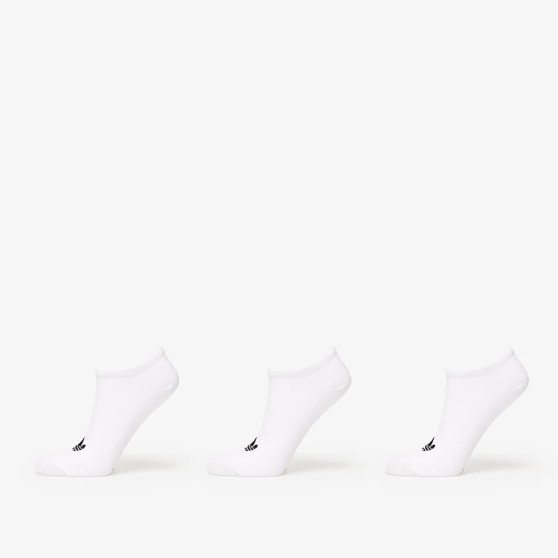 adidas Liner Socks 3-Pack White/ Medium Grey Heather/ Black