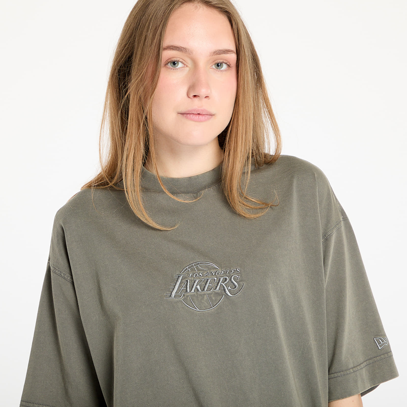 Camisetas hombre New Era Los Angeles Lakers Washed Box Tee UNISEX Ahg