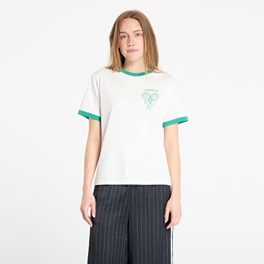 T-shirt adidas Retro Tennis Regular T-Shirt Cloud White