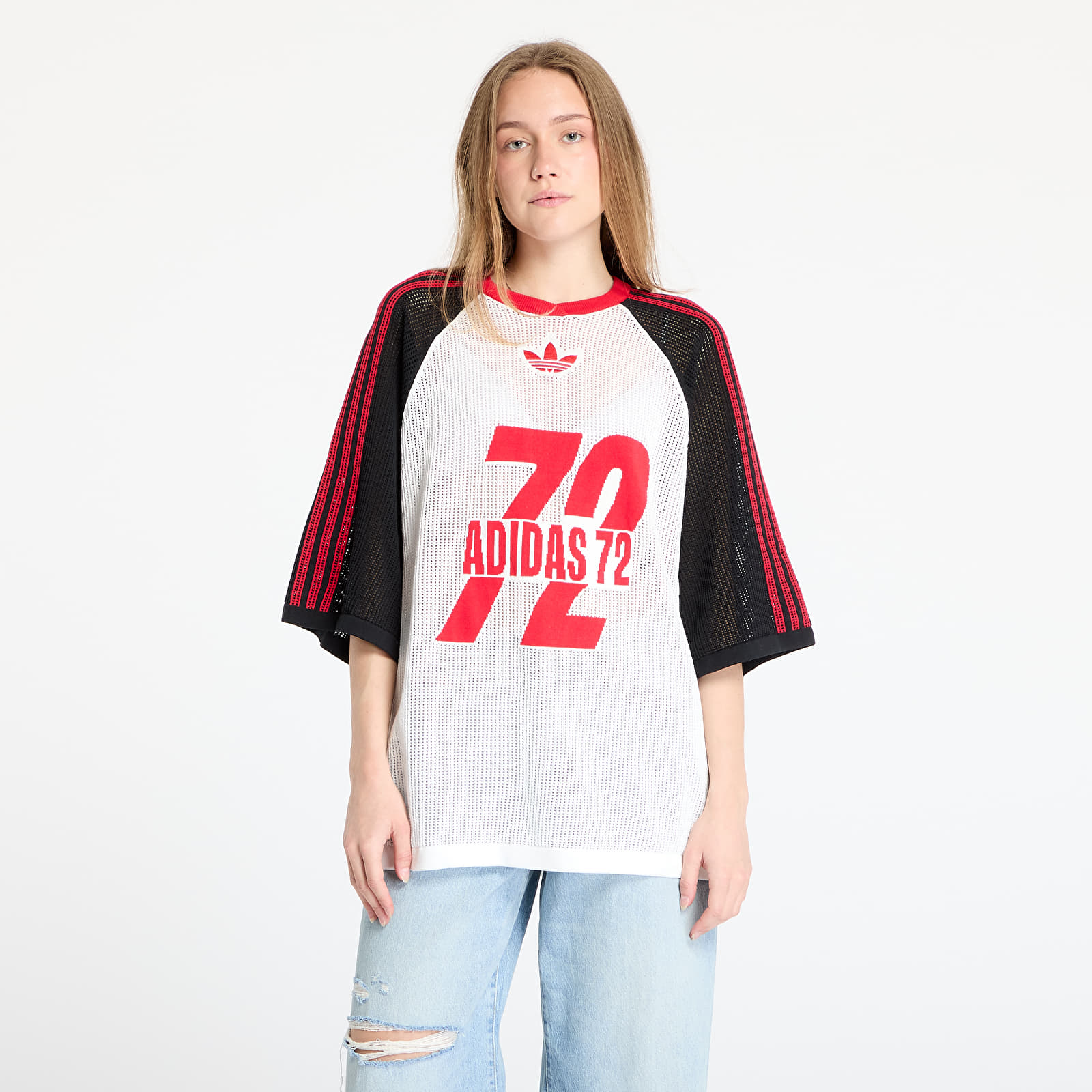 Women's T-shirts adidas Originals Jersey White