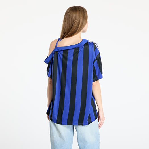 トップス adidas OFF SHOULDER JERSEY Jerseys adidas Originals Off Shoulder Jersey Semi Lucid Blue