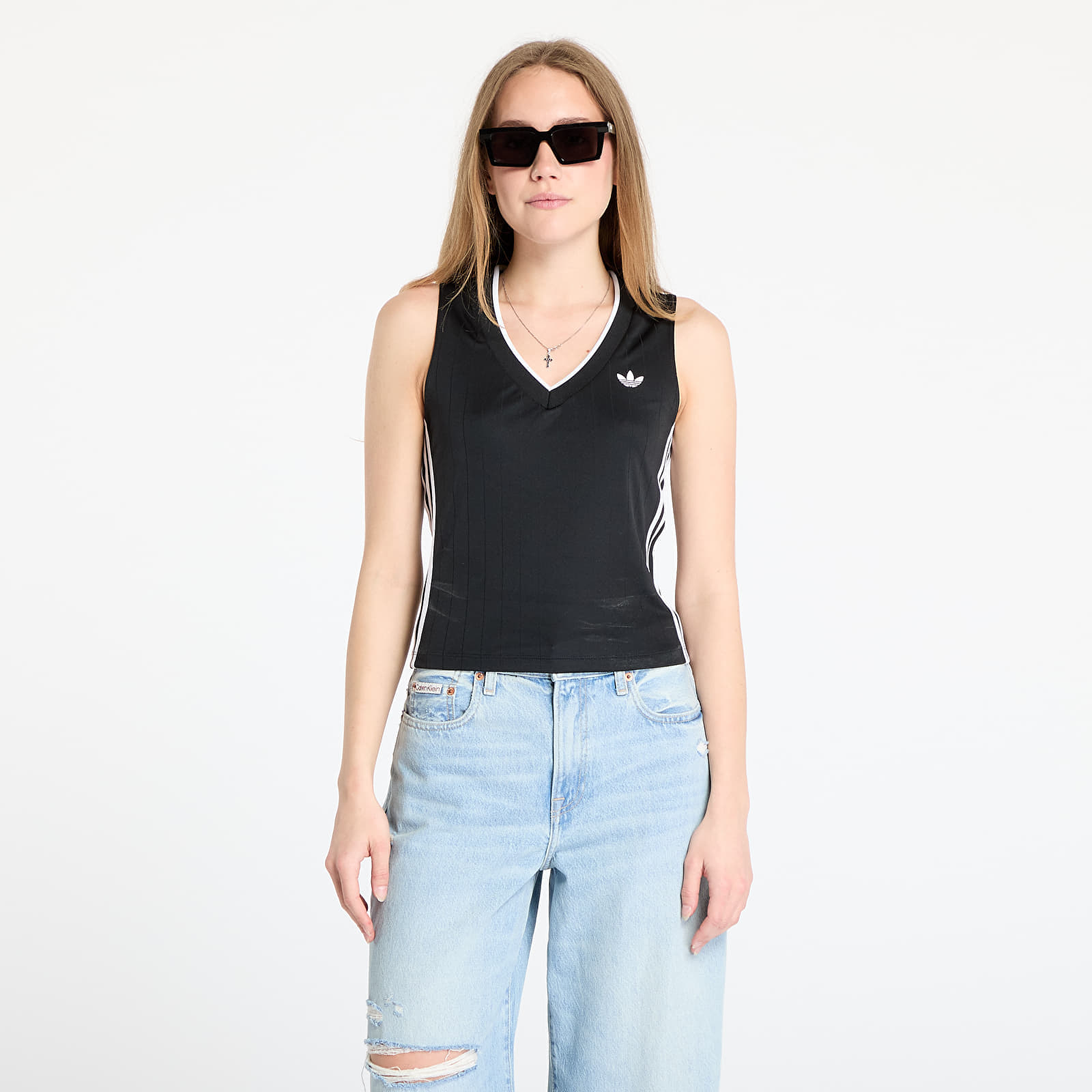 adidas Originals V-Neck Black L