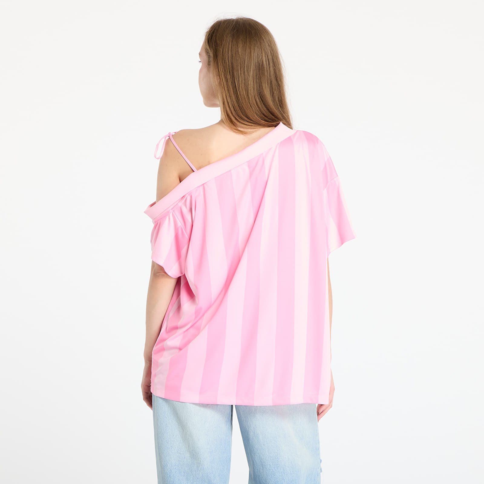 Truien adidas Originals Off Shoulder Jersey True Pink/ Semi Pink Glow
