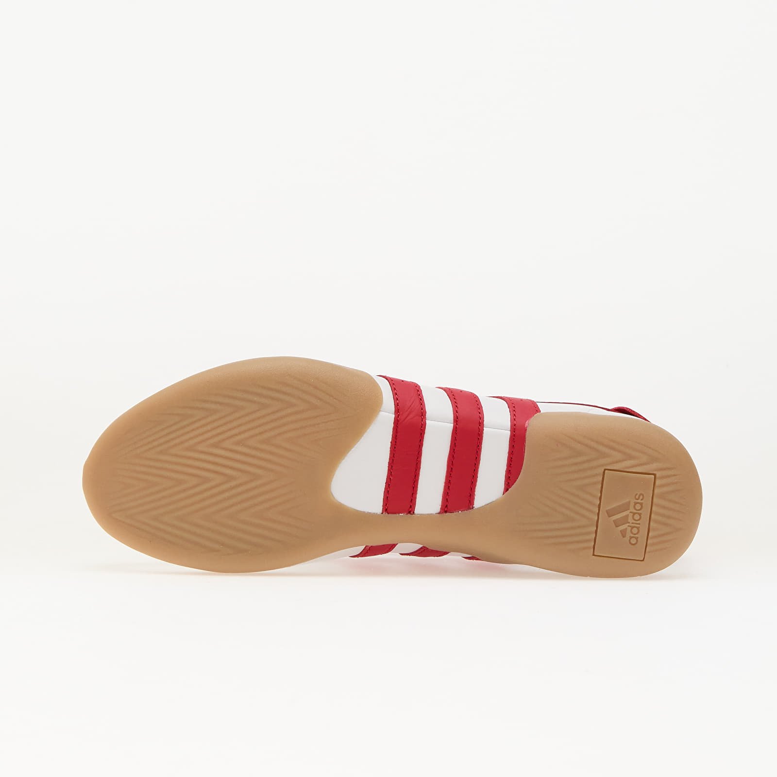 Moteriški sportiniai bateliai ir avalynė adidas Taekwondo Mei Ftwr White/ Better Scarlet/ Gum 3