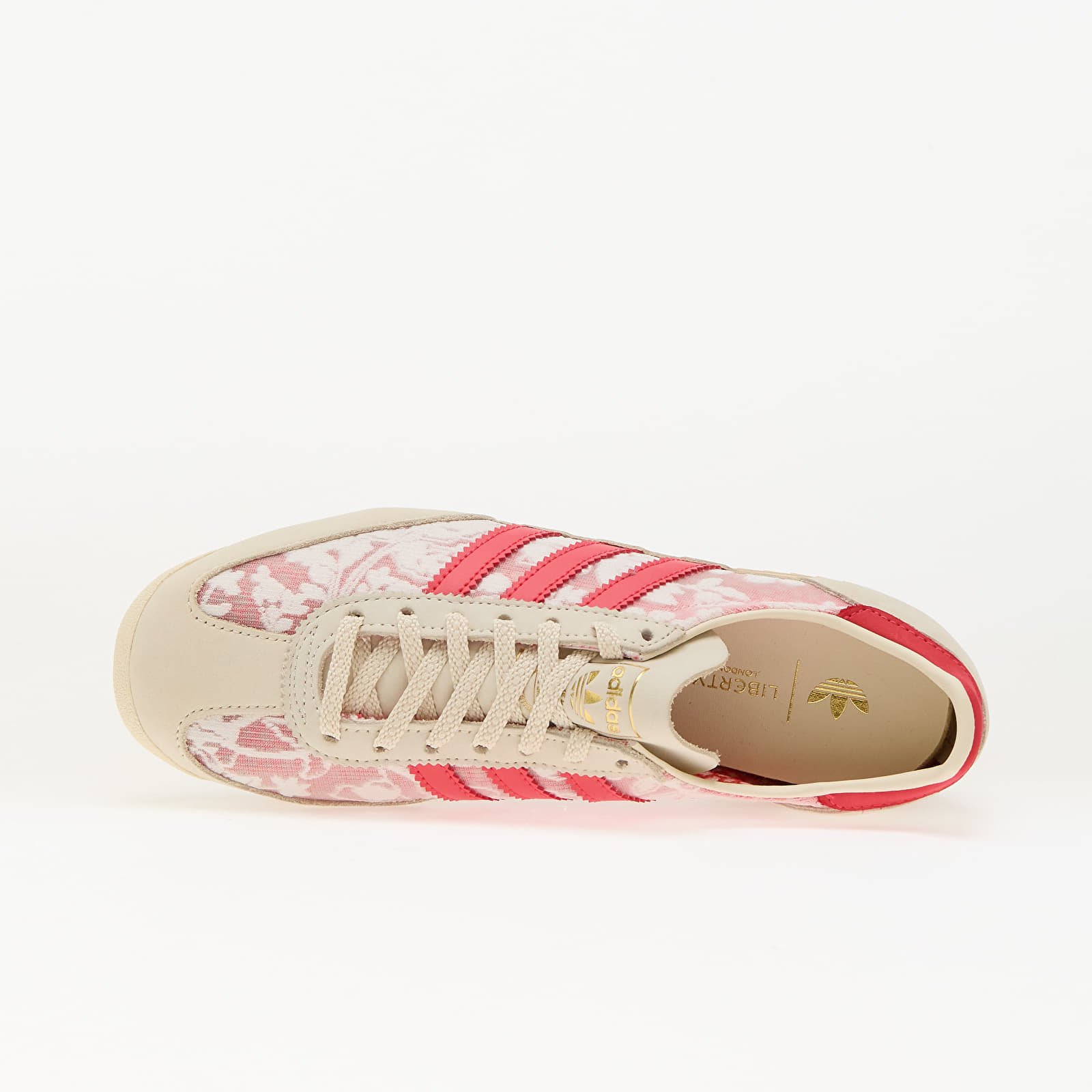 Women's sneakers and shoes adidas x Liberty London SL 72 OG Ftwr White/ Semi Green Spark/ Gum 3