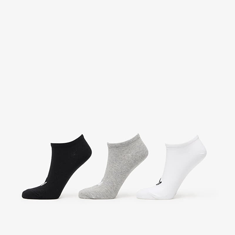 adidas Liner Socks 3-Pack White/Grey/Black