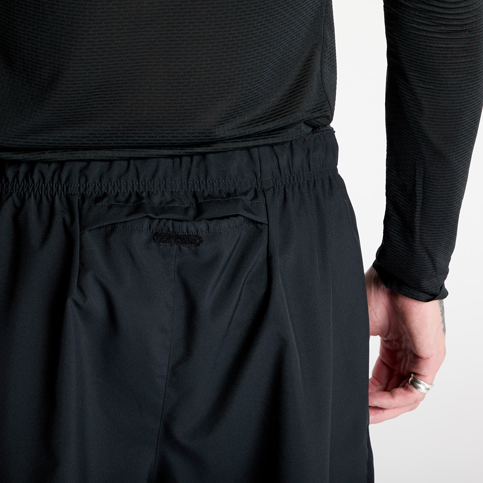 Pantalones cortos para hombre Nike Challenger Men's Dri-FIT 5" Brief-Lined Running Shorts Black/ Black/ Black/ Reflective Silv