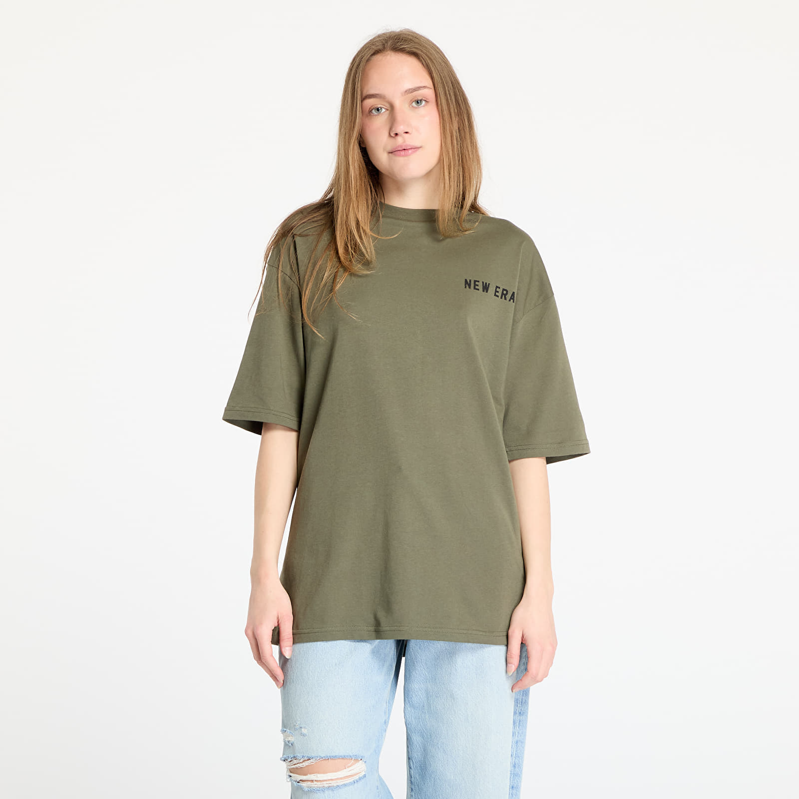 Tricou New Era Animal Graphic Oversized Tee UNISEX New Olive S