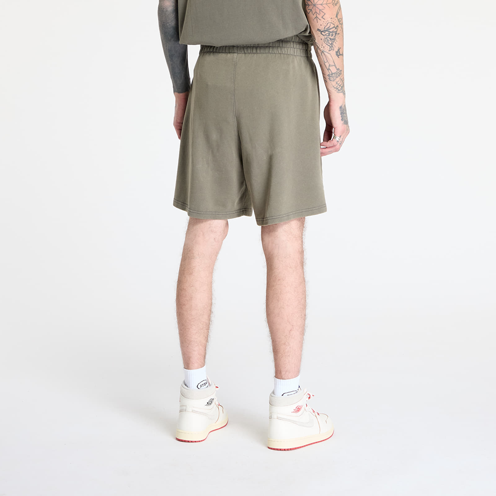 Pantalones cortos para hombre New Era Los Angeles Lakers Washed Short Ahg