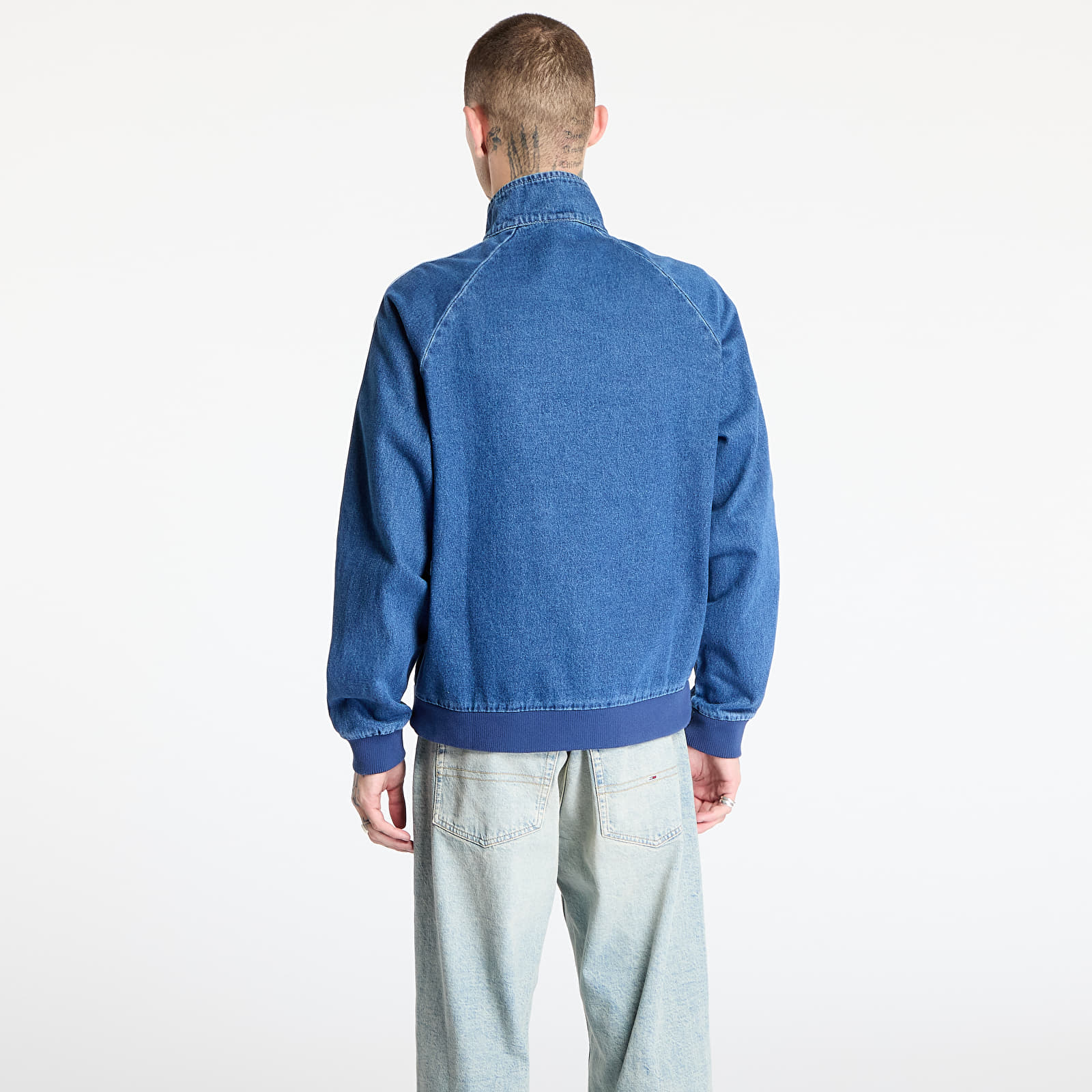 Giacche da uomo adidas Adicolor First Blue Denim Track Top Light Denim