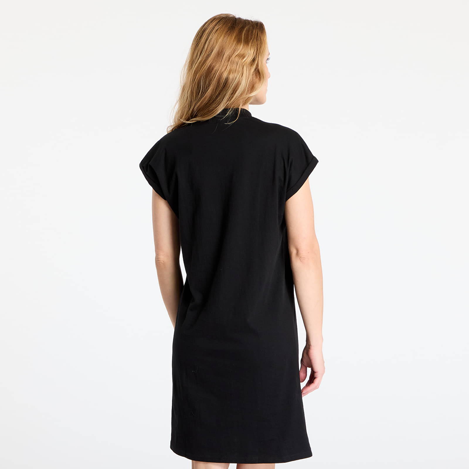 Vestido Urban Classics Ladies Bye Boy Extended Shoulder Dress Black