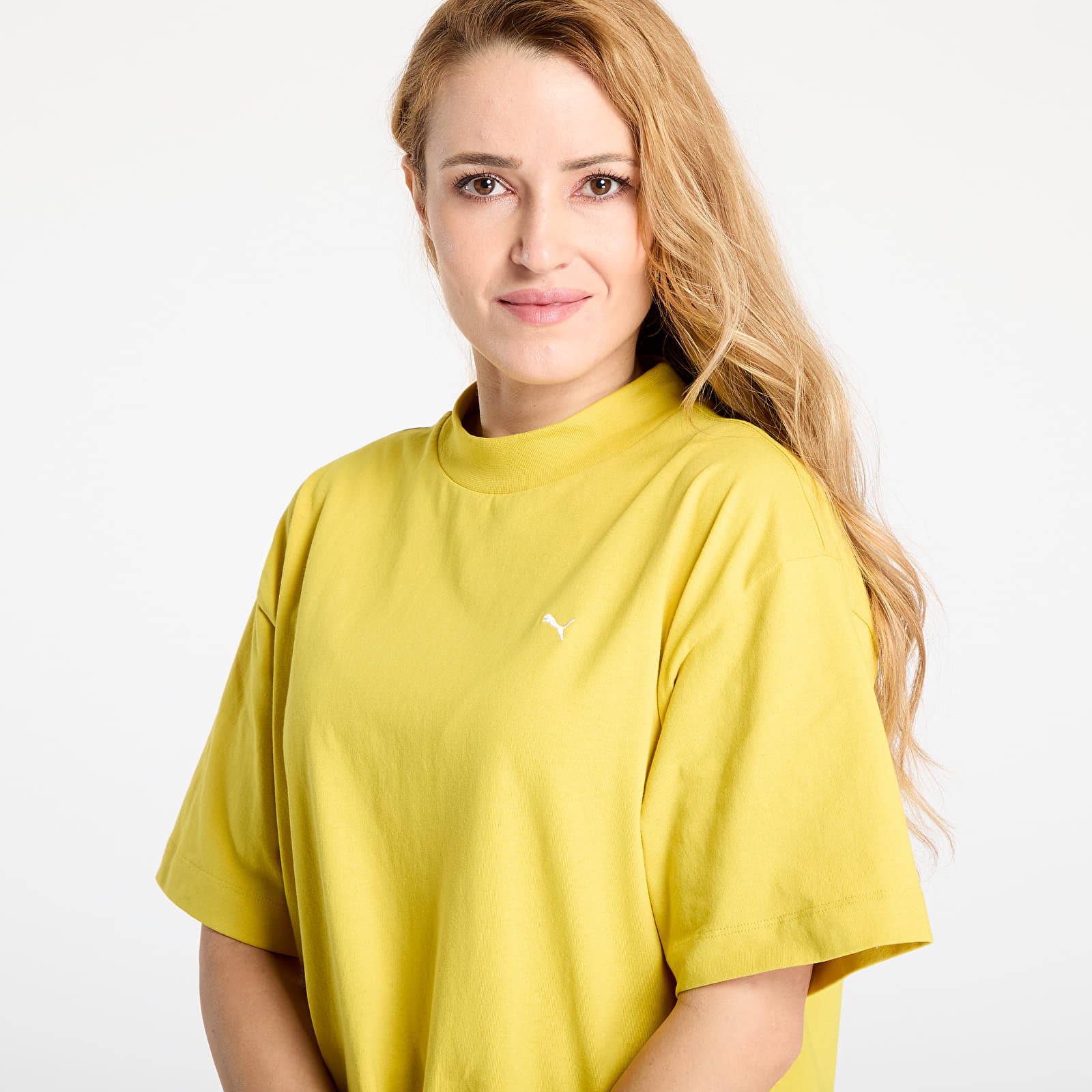 Tricouri Puma x YONA SUNPŌ Mock Neck Tee Fresh Pear