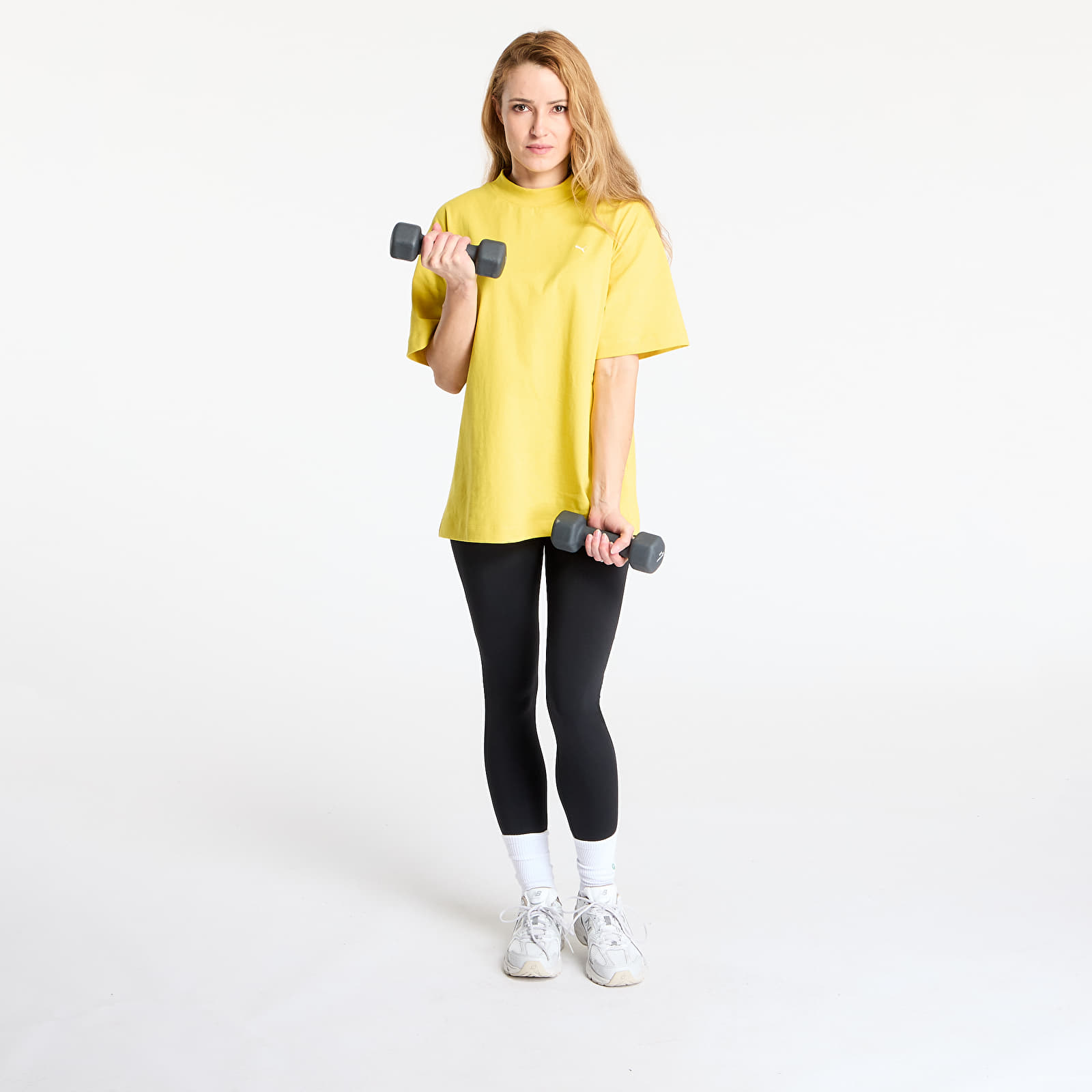 Tricouri Puma x YONA SUNPŌ Mock Neck Tee Fresh Pear