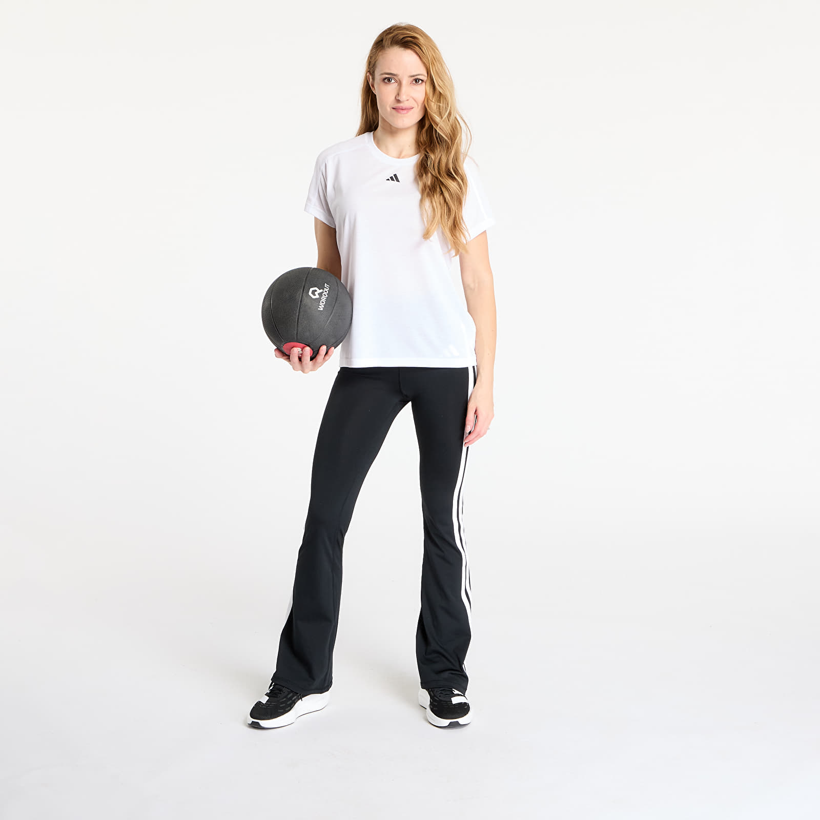T-shirts adidas AEROREADY Train Essentials Minimal Branding Crewneck T-Shirt White/ Crystal White/ Crystal White