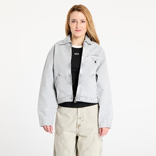 Jacke Carhartt WIP W' Emery Jacket Black/ Black Chalk Wash