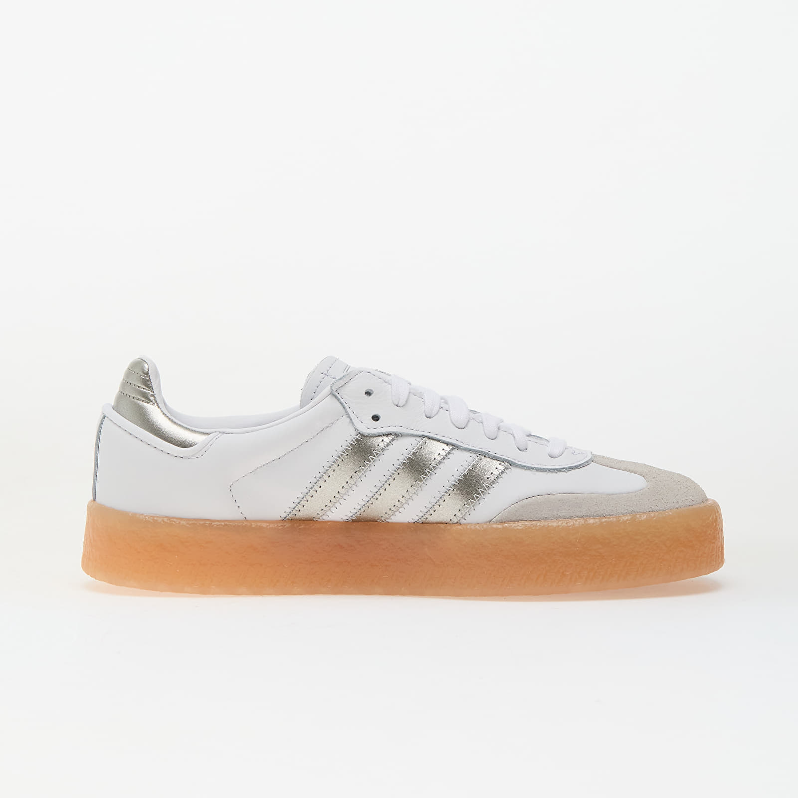 Naiste tossud ja kingad adidas Sambae W Ftw White/ Silver Metallic/ Gum