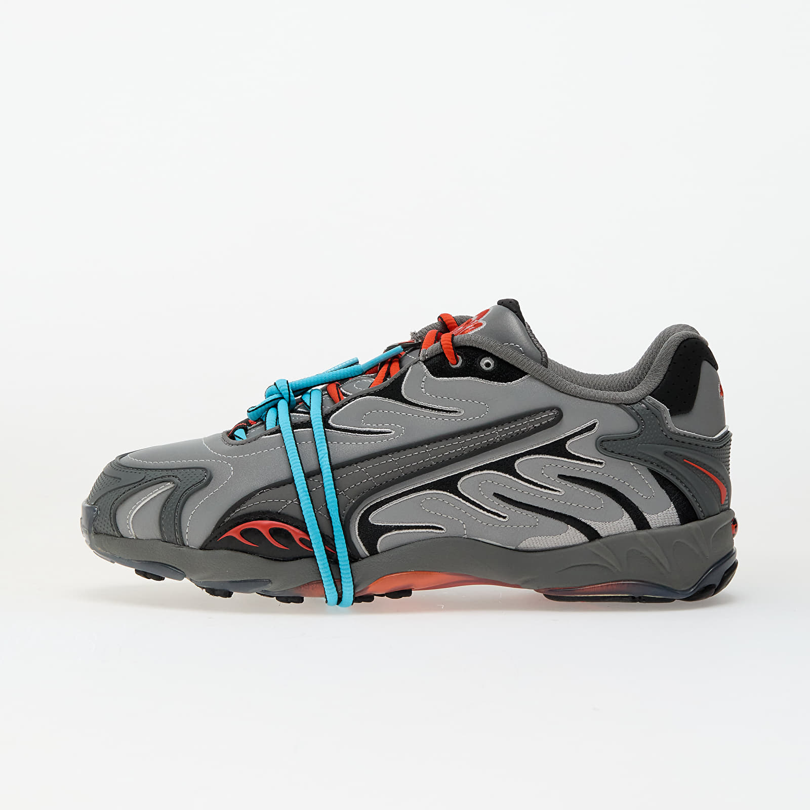 Men's sneakers and shoes Puma Rocky Inhale Reflective Team Silver-Flat MediumGray