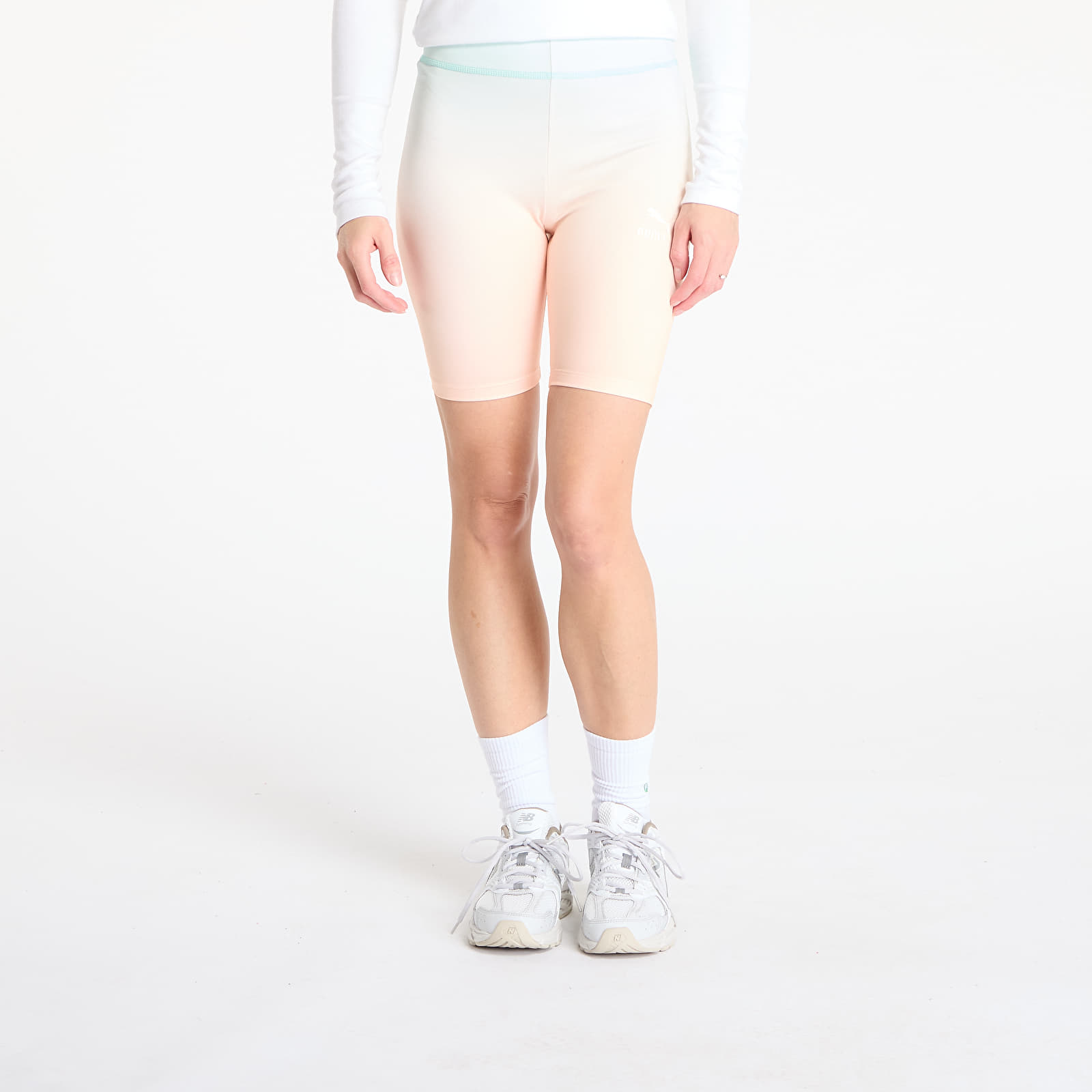 Shorts Puma Gloaming AOP Short Tight Green/ Orange