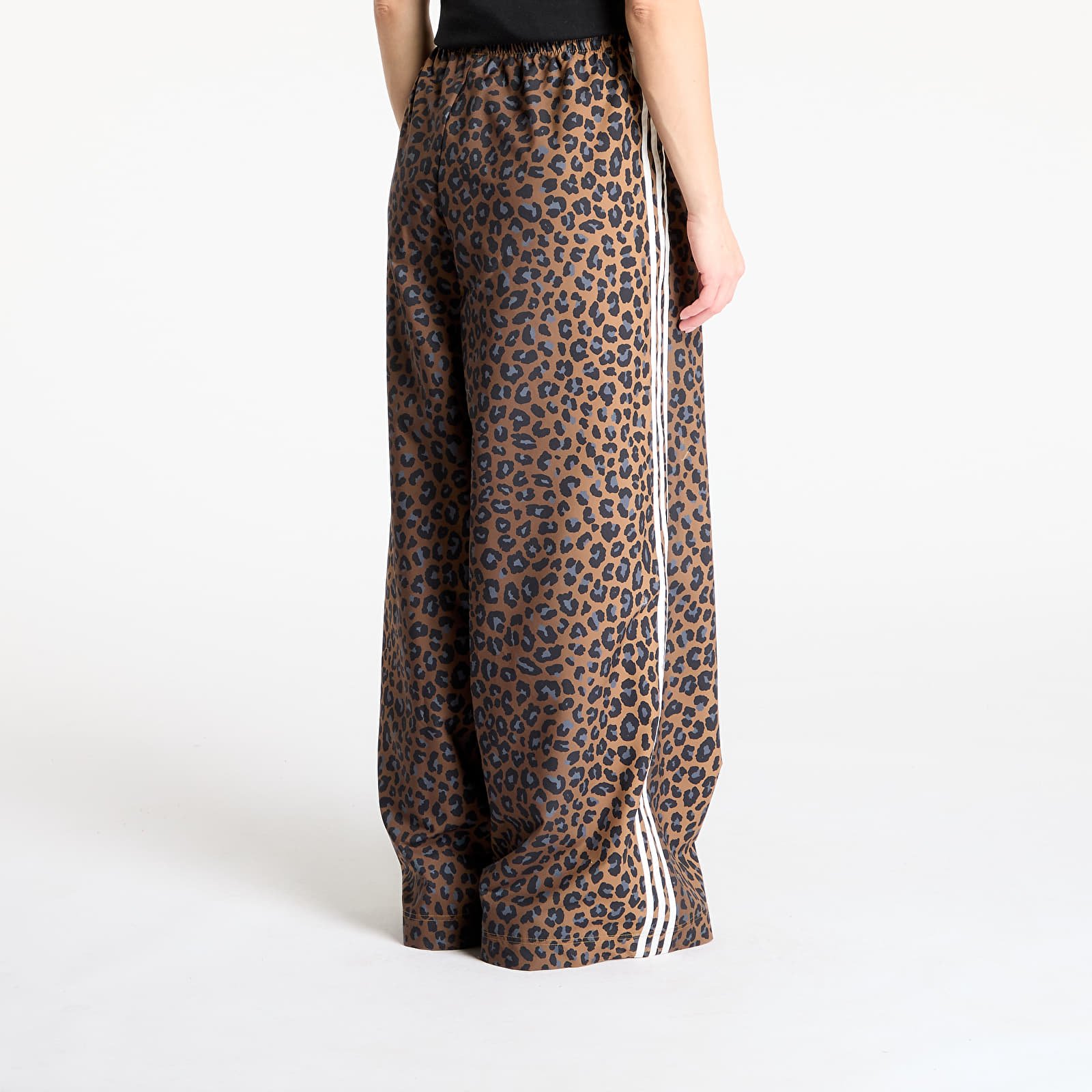 Women's Trousers adidas Leopard Firebird Oversized Track Tracksuit Bottoms Multicolor
