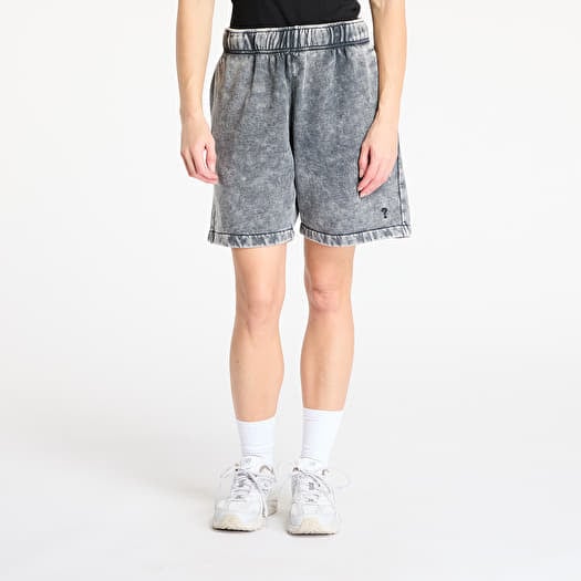Pantalones cortos Guess Originals Acid Fleece UNISEX Short Washed Out Black Mul