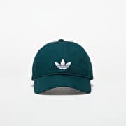 adidas Adicolor Classic Trefoil Baseball Cap Aurora Ivy/ Blue/ White