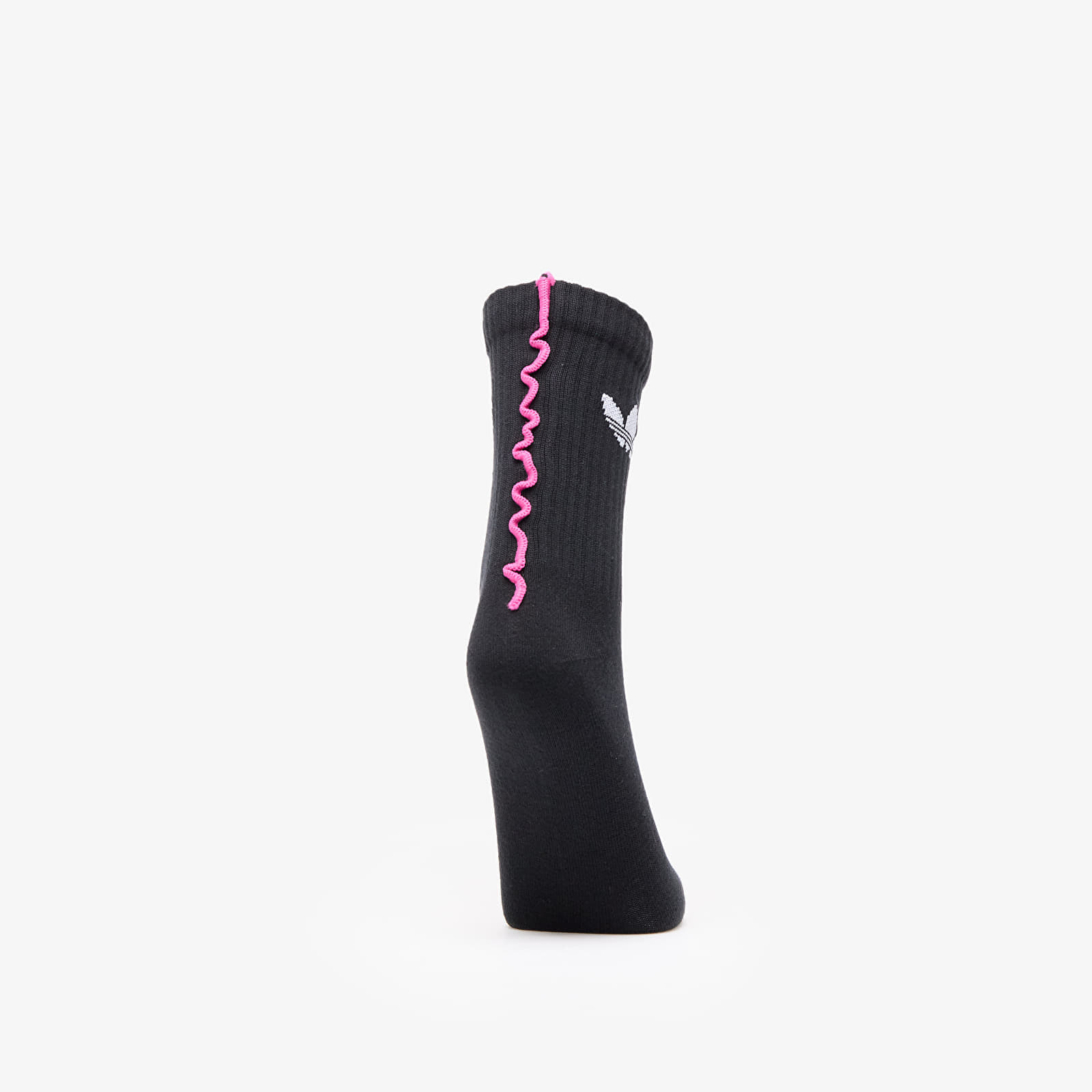 adidas Ruffle Crew Socks 2-Pack Black/ Black M