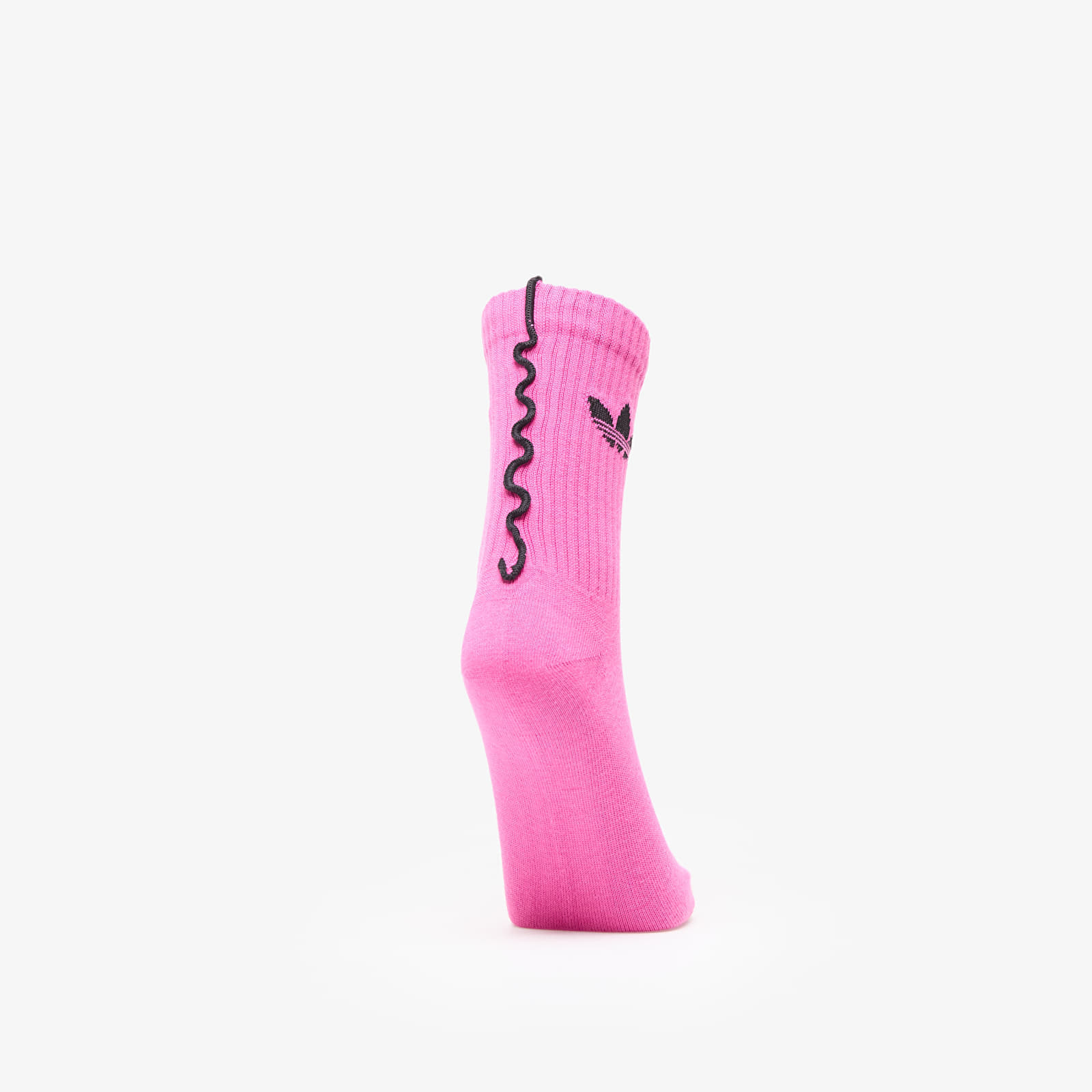 adidas Ruffle Crew Socks 2-Pack Black/ Black M