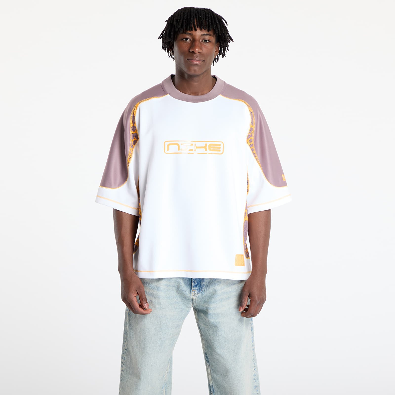 T-shirt Nike Project F.R.O.G. Men's Short Sleeved Top White/ Taupe Grey/ Sundial/ Sundial L