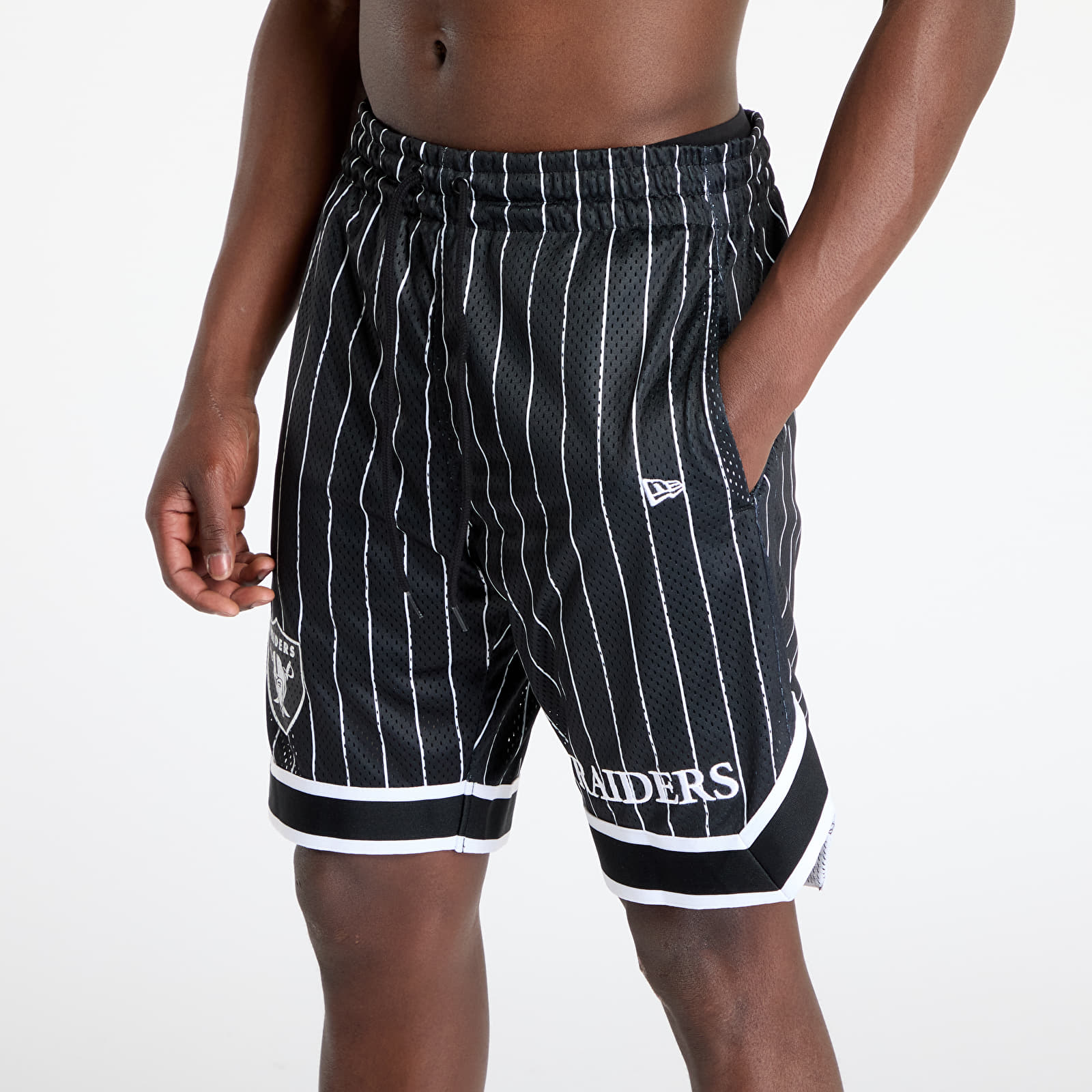 Korte broeken New Era Las Vegas Raiders NFL Pinstripe Short Black
