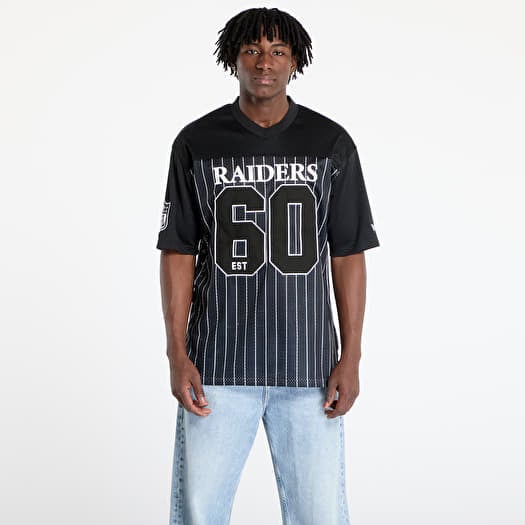Jersey New Era Las Vegas Raiders NFL Pinstripe Jersey UNISEX Black
