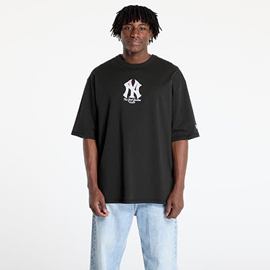 T-shirt New Era  New York Yankees MLB Infill Oversized Tee UNISEX Black