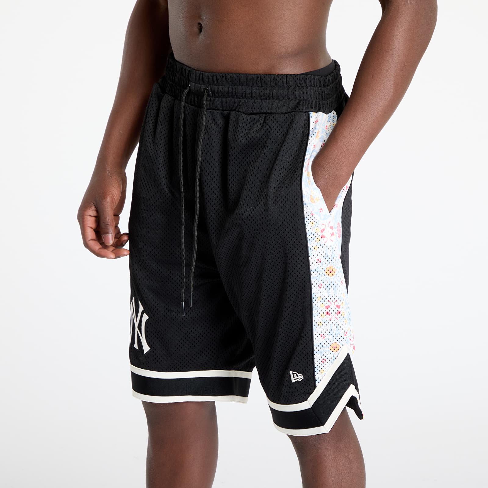 Pantalones cortos para hombre New Era New York Yankees MLB Infill Mesh Short Black