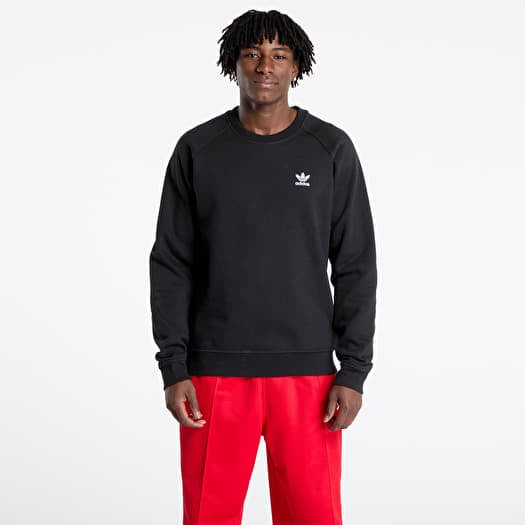 Sweatshirt adidas Trefoil Essentials Crew Sweatshirt Black