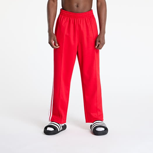 adidas Adicolor Baggy Fit Firebird Track Pants Better Scarlet/ Medium Grey Heather