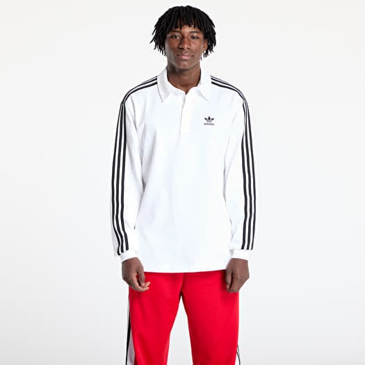 T-shirt adidas Adicolor Rugby Polo Shirt White