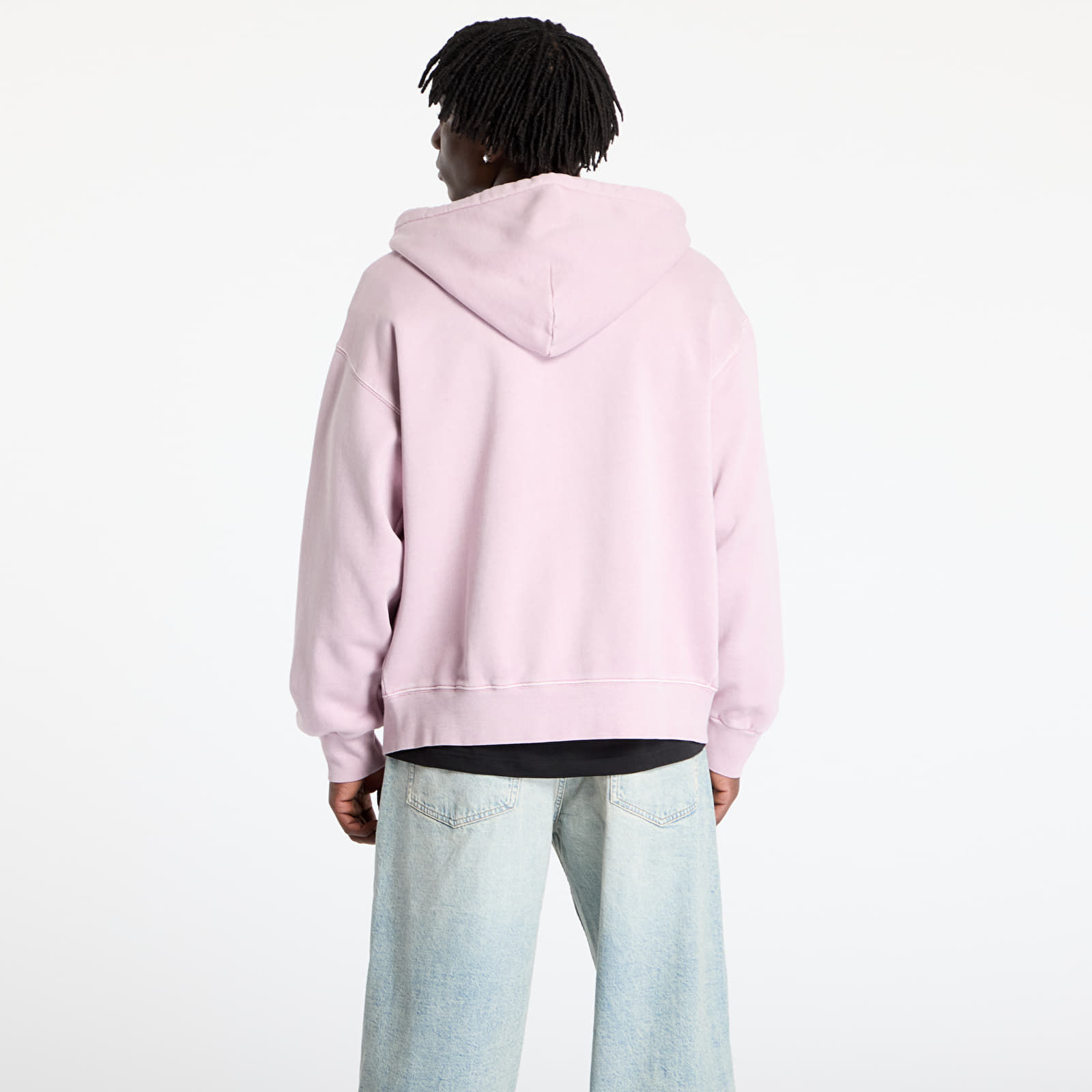 Meeste kampsunid Carhartt WIP Hooded Nelson Jacket UNISEX Hortensia Garment Dyed
