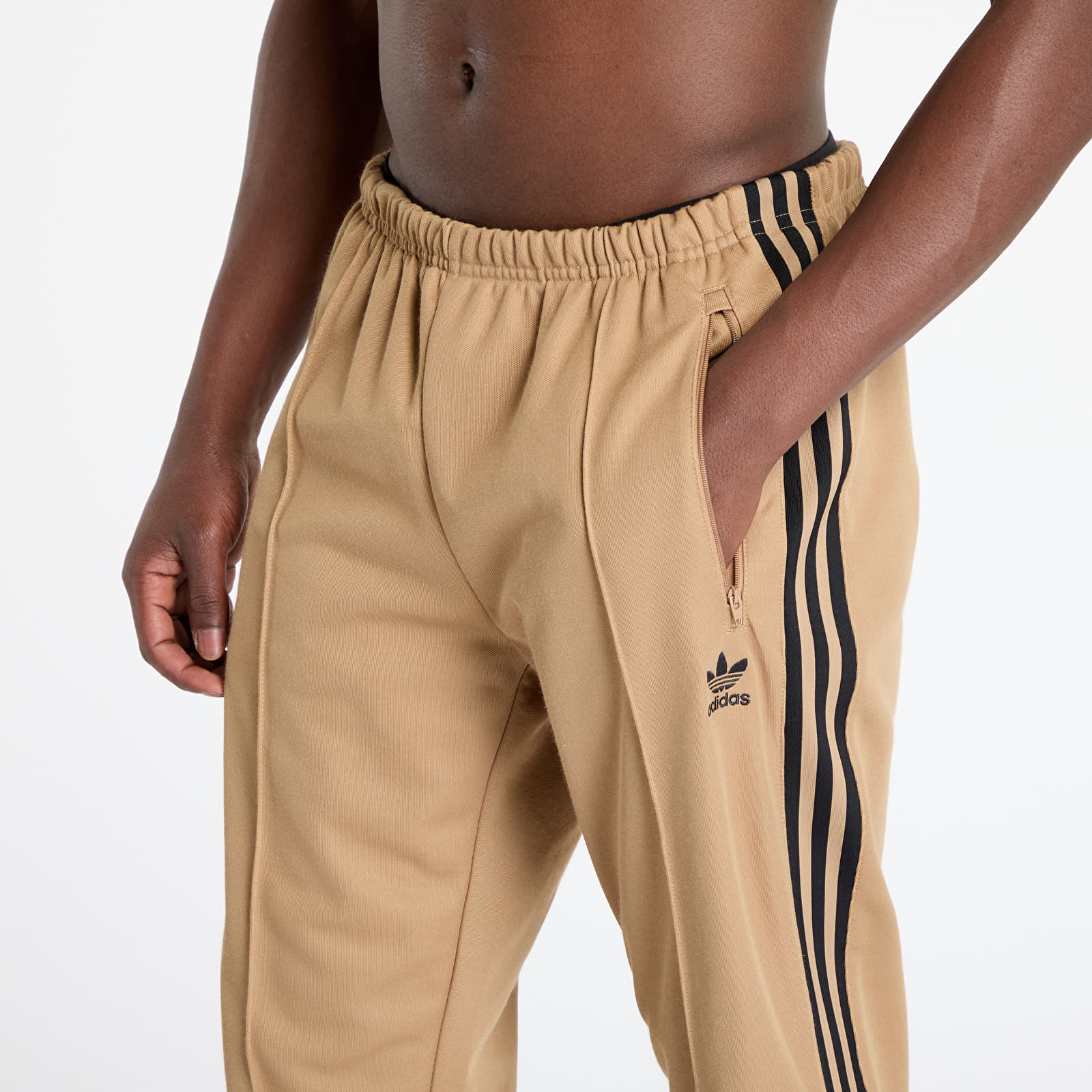 Heren broeken adidas Adicolor Classics Beckenbauer Track Pants Cardboard