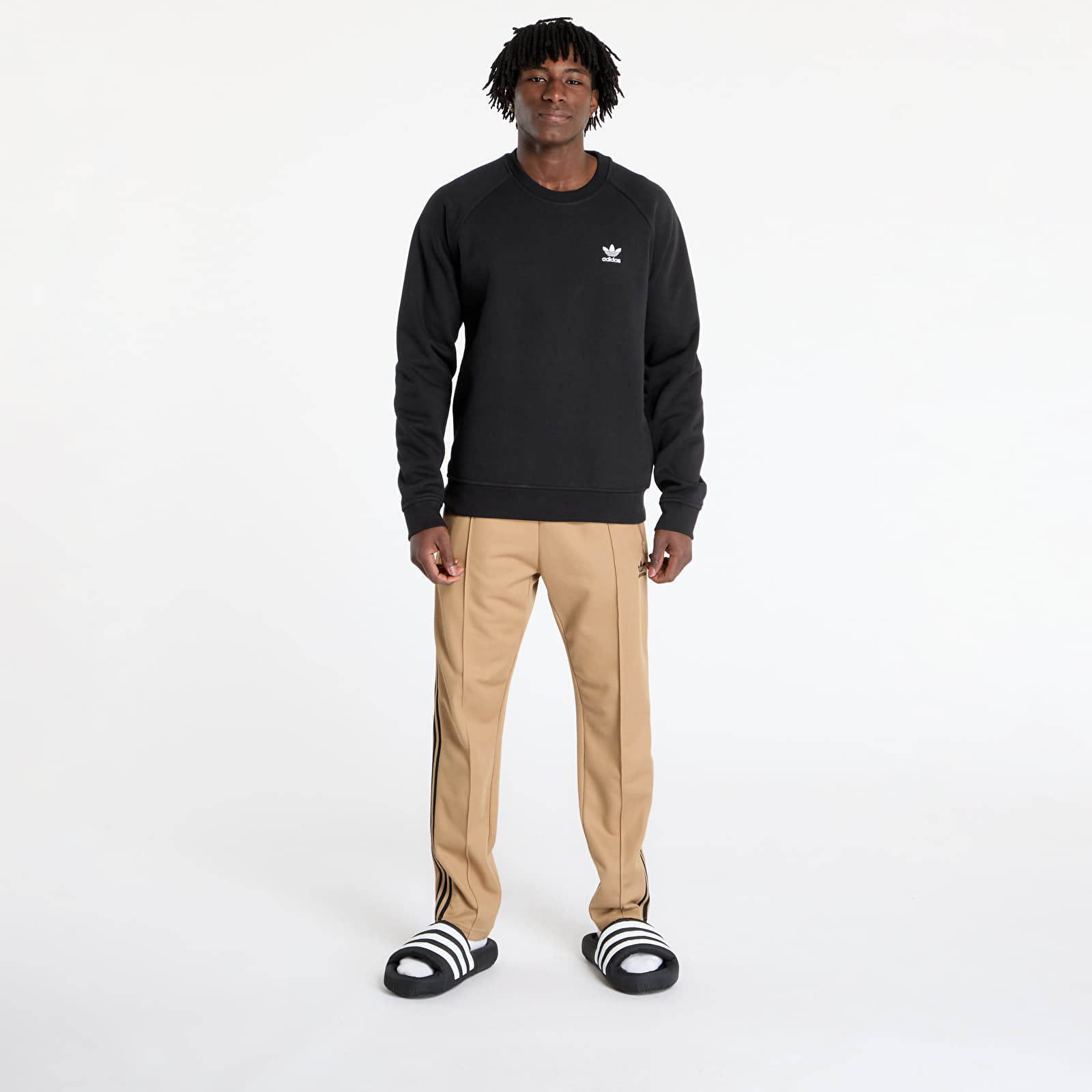 Heren broeken adidas Adicolor Classics Beckenbauer Track Pants Cardboard