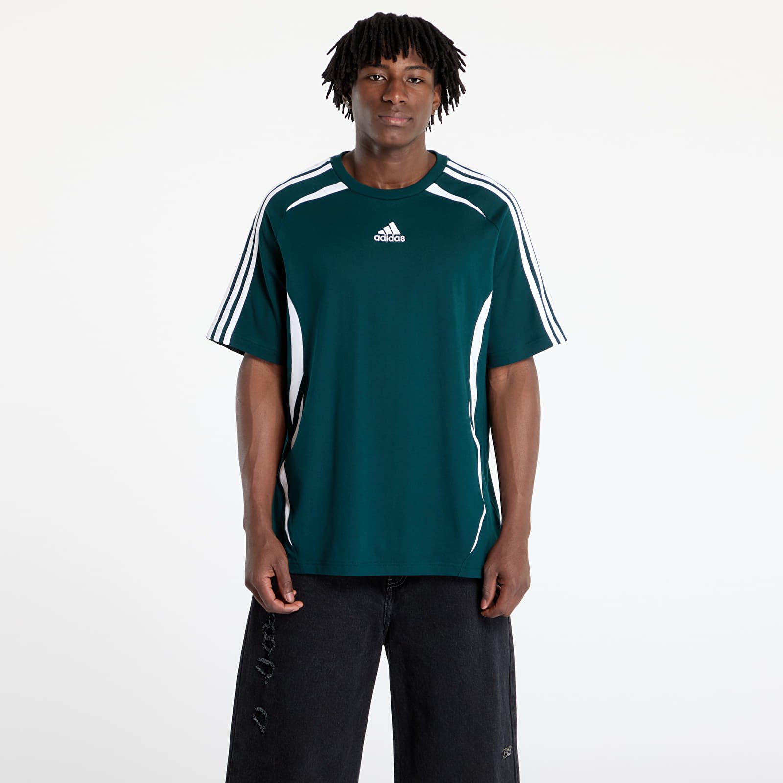 Pánská trička adidas Teamgeist Cotton T-Shirt Aurora Ivy
