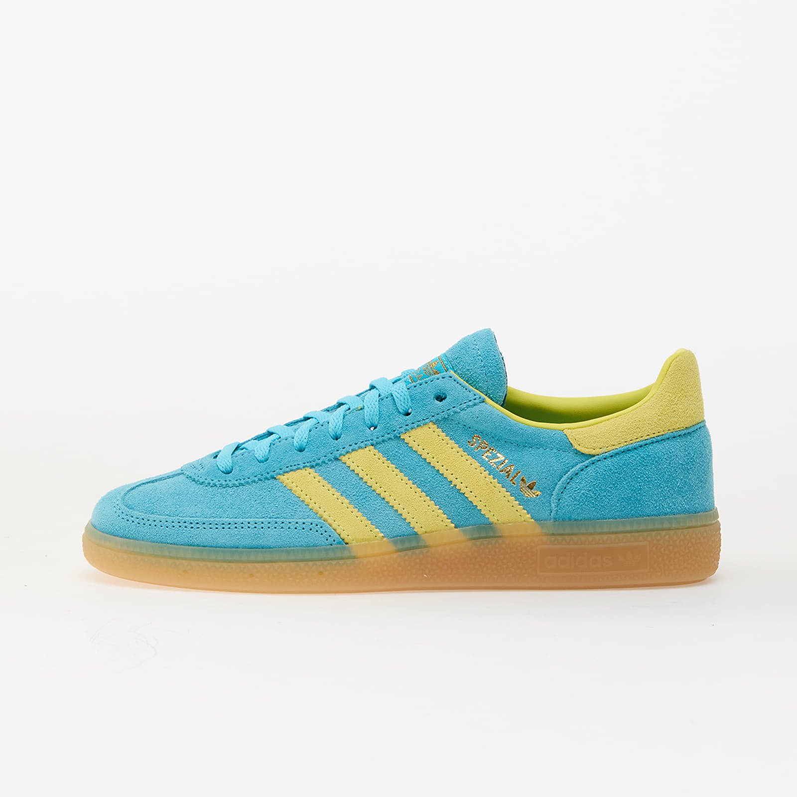 Zapatillas mujer adidas Handball Spezial W Bluglo/ Bright Yellow/ Gold Metallic