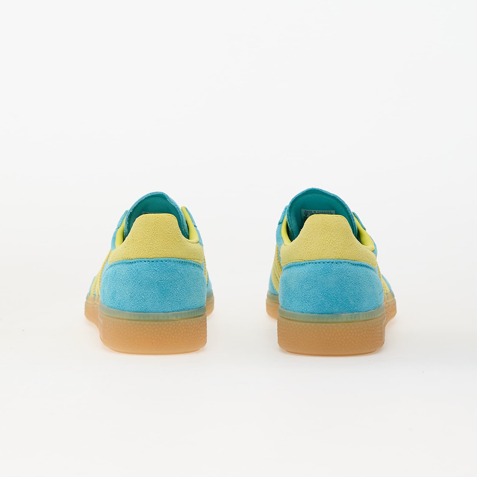Zapatillas mujer adidas Handball Spezial W Bluglo/ Bright Yellow/ Gold Metallic
