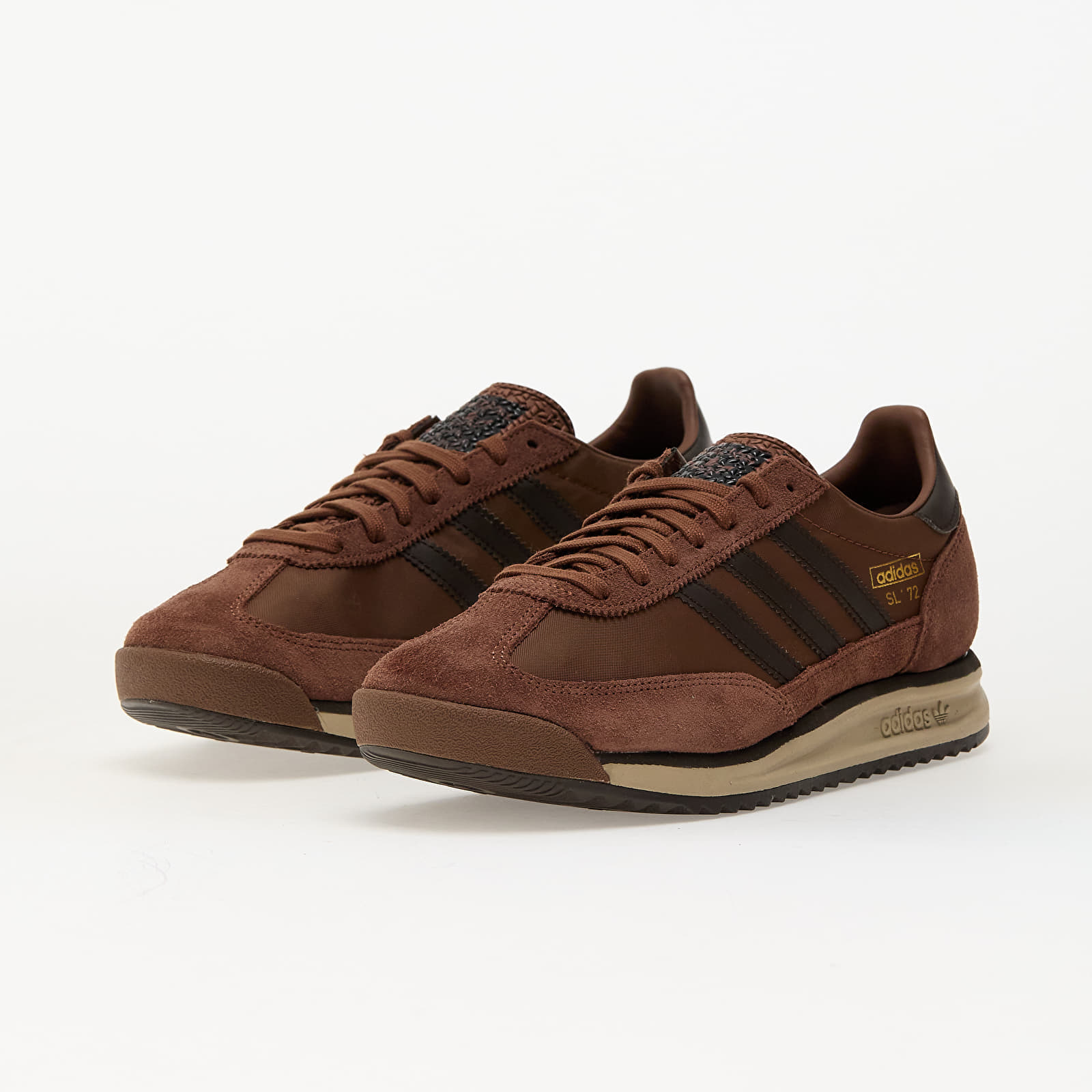 Sneakers adidas SL 72 RS Preloved Brown/ Powder Plum/ Gum 3 EUR 44