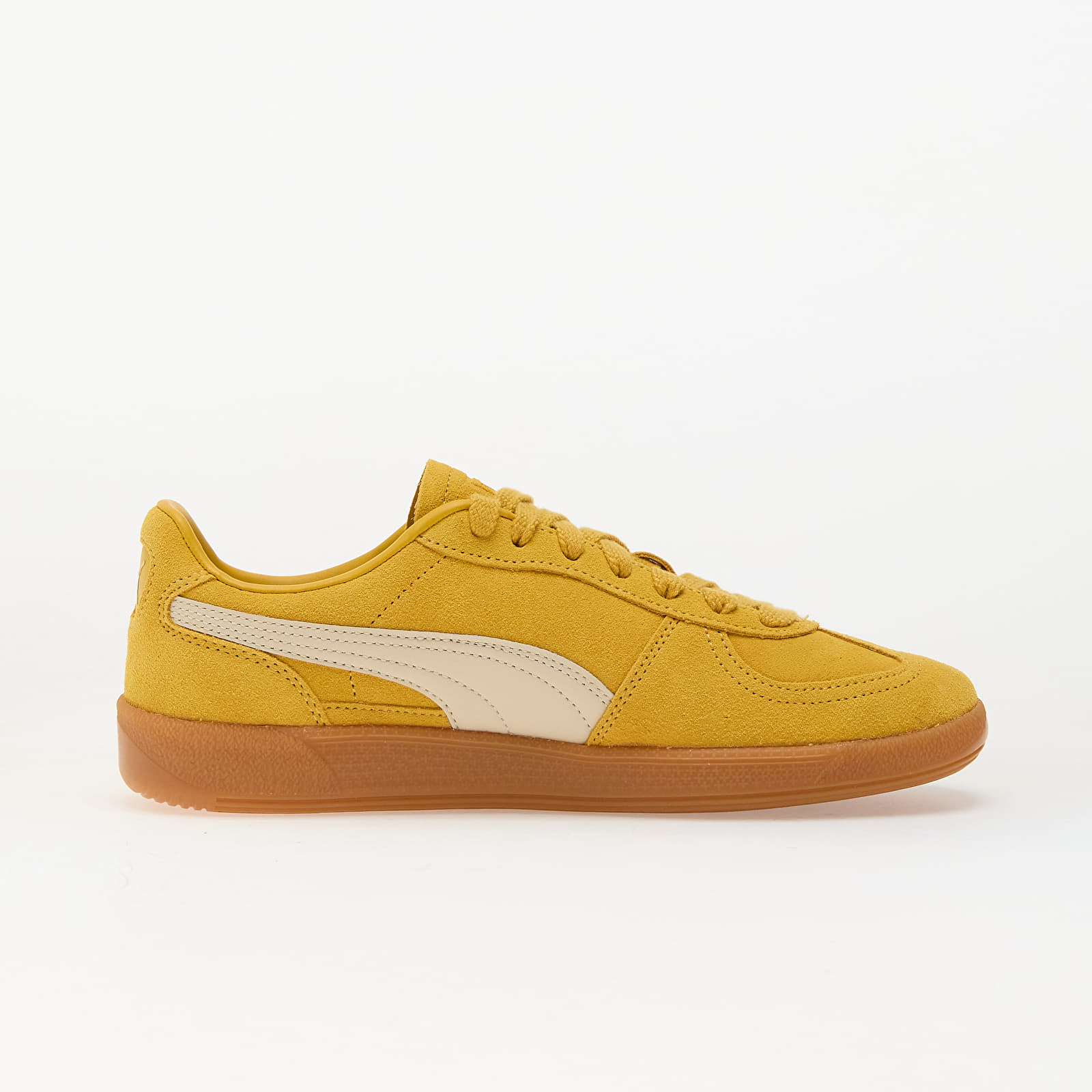 Men's sneakers and shoes Puma Palermo Yellow Sizzle-Alpine Snow