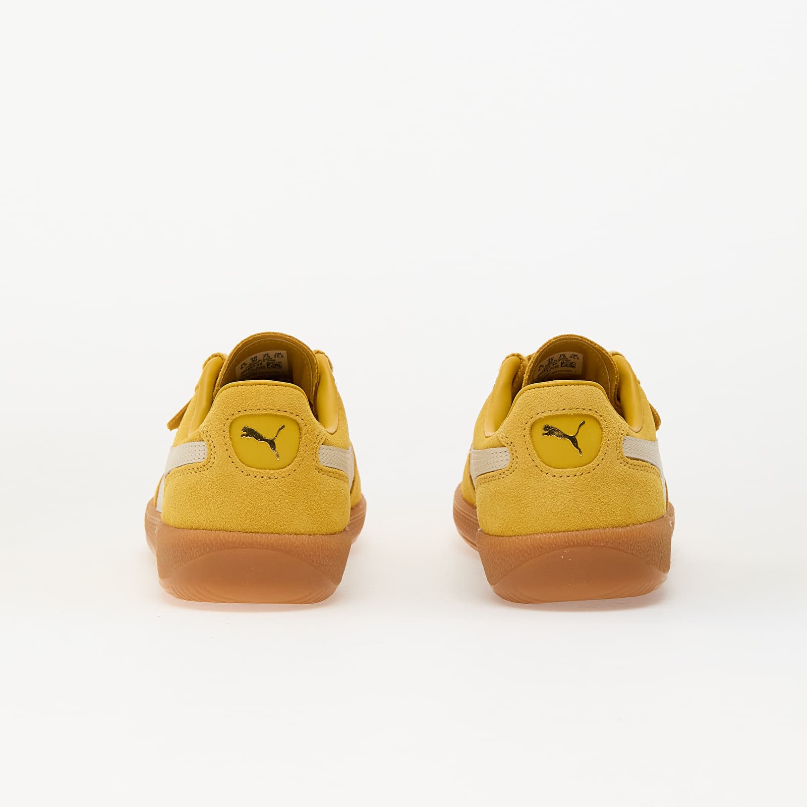 Men's sneakers and shoes Puma Palermo Yellow Sizzle-Alpine Snow