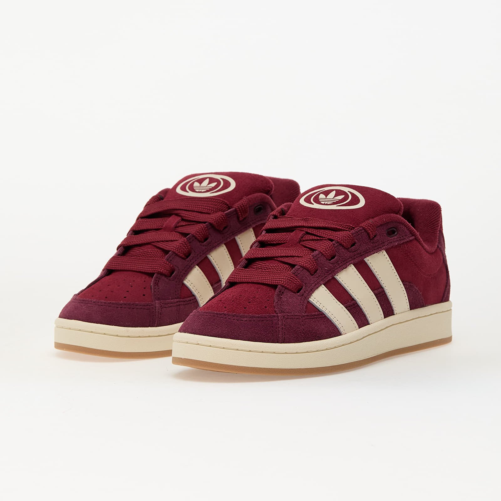 Men's sneakers and shoes adidas Campus 00s Beta Maroon/ Better Scarlet/ Cream White
