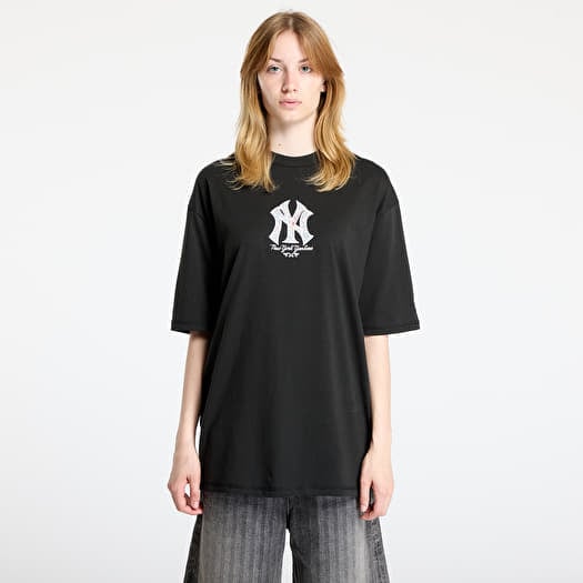 T-shirt New Era  New York Yankees MLB Infill Oversized Tee UNISEX Black