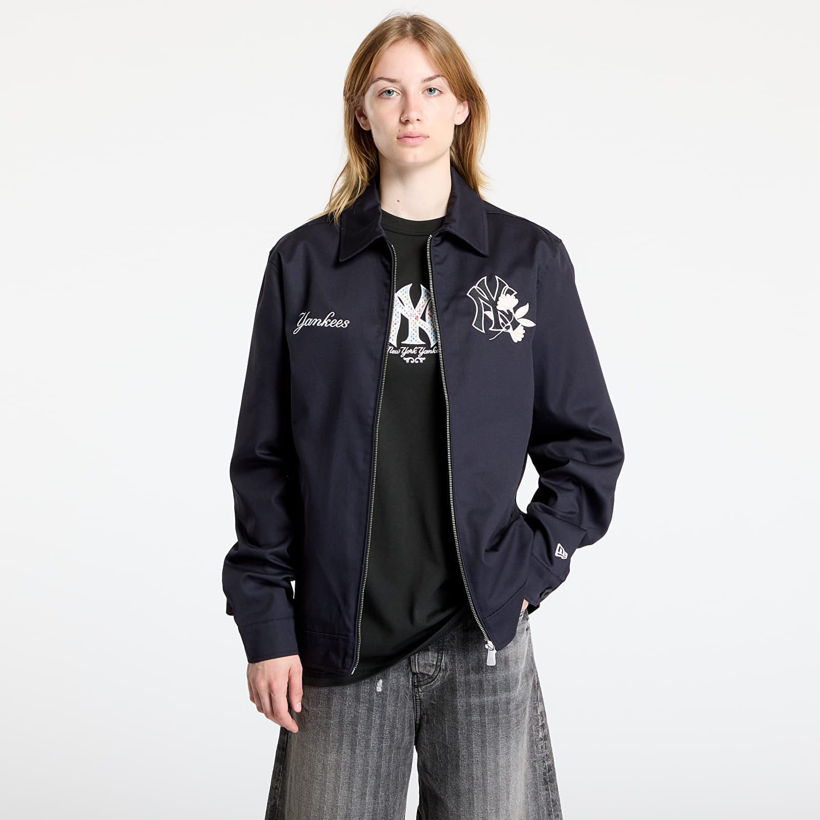 Jacket New Era New York Yankees MLB Collared Jacket UNISEX Navy L